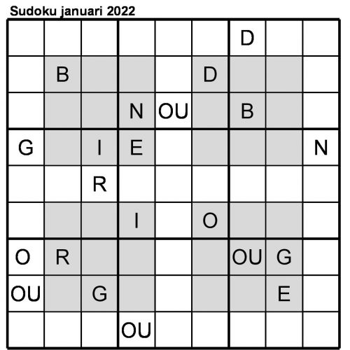 2022-01 Sudoku